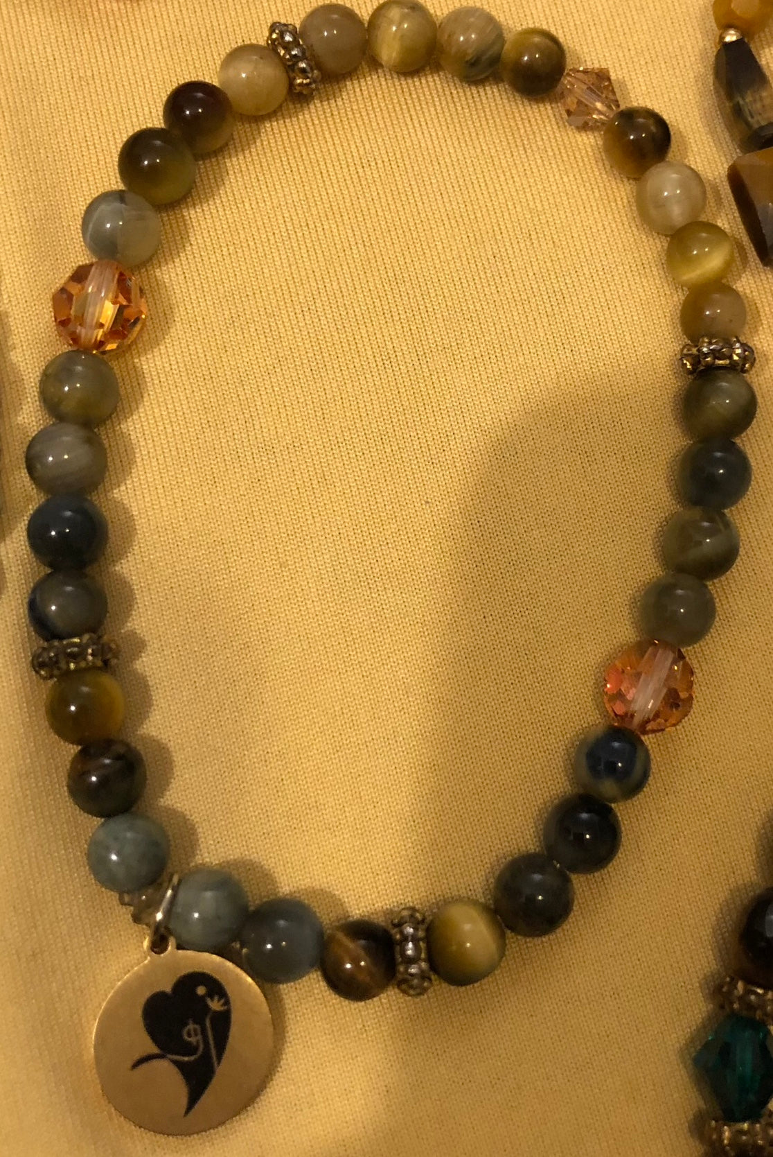 Honey tiger's eye Migāpae bracelet